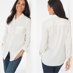 {Chicos} Easy Button Down